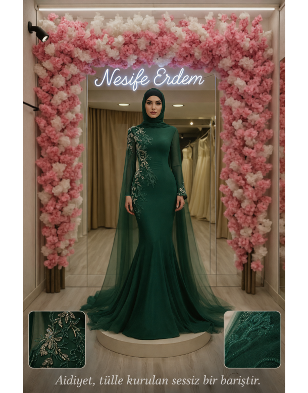 Tesettür & Özel Dikim Gelinlik | Nesife Erdem Resmi Sitesi