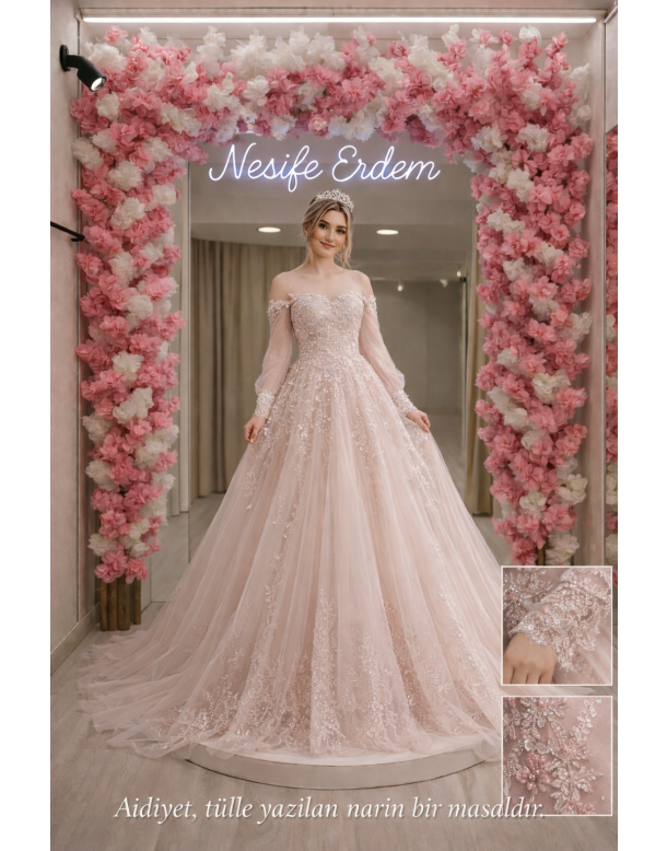 Tesettür & Özel Dikim Gelinlik | Nesife Erdem Resmi Sitesi