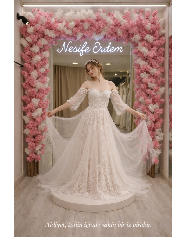 Tesettür & Özel Dikim Gelinlik | Nesife Erdem Resmi Sitesi