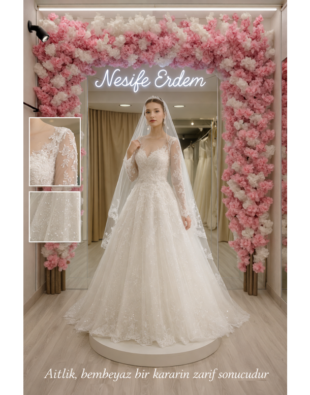 Tesettür & Özel Dikim Gelinlik | Nesife Erdem Resmi Sitesi
