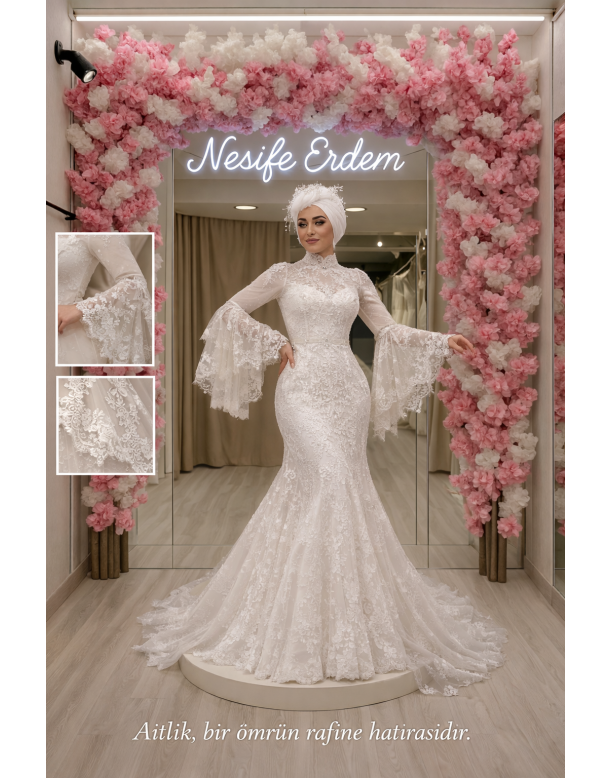 Tesettür & Özel Dikim Gelinlik | Nesife Erdem Resmi Sitesi
