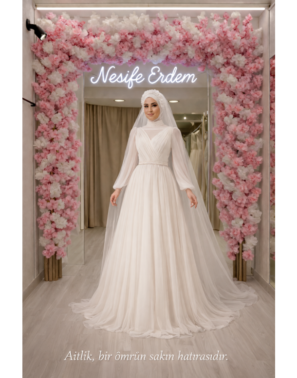 Tesettür & Özel Dikim Gelinlik | Nesife Erdem Resmi Sitesi