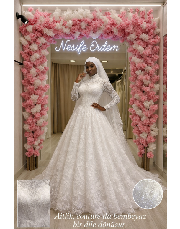Tesettür & Özel Dikim Gelinlik | Nesife Erdem Resmi Sitesi