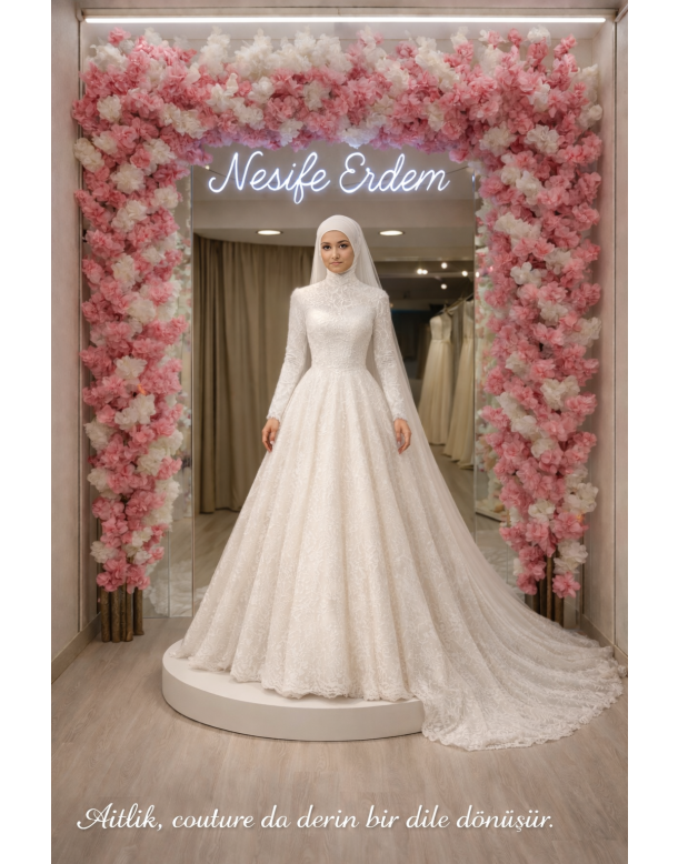 Tesettür & Özel Dikim Gelinlik | Nesife Erdem Resmi Sitesi