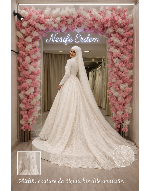 Tesettür & Özel Dikim Gelinlik | Nesife Erdem Resmi Sitesi