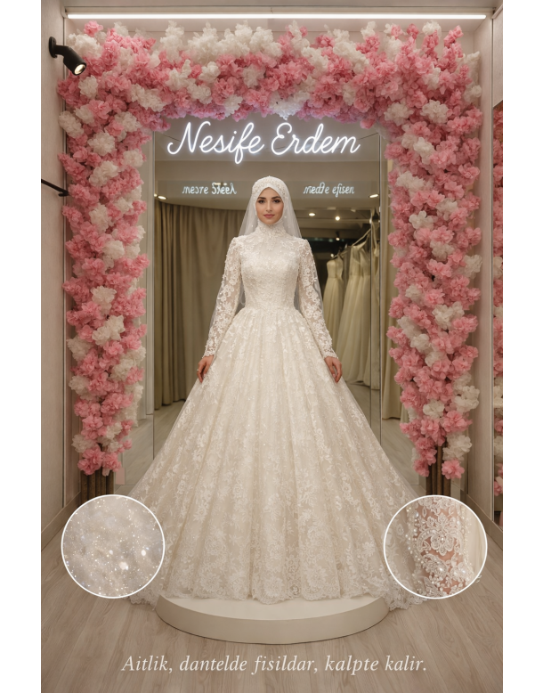 Tesettür & Özel Dikim Gelinlik | Nesife Erdem Resmi Sitesi