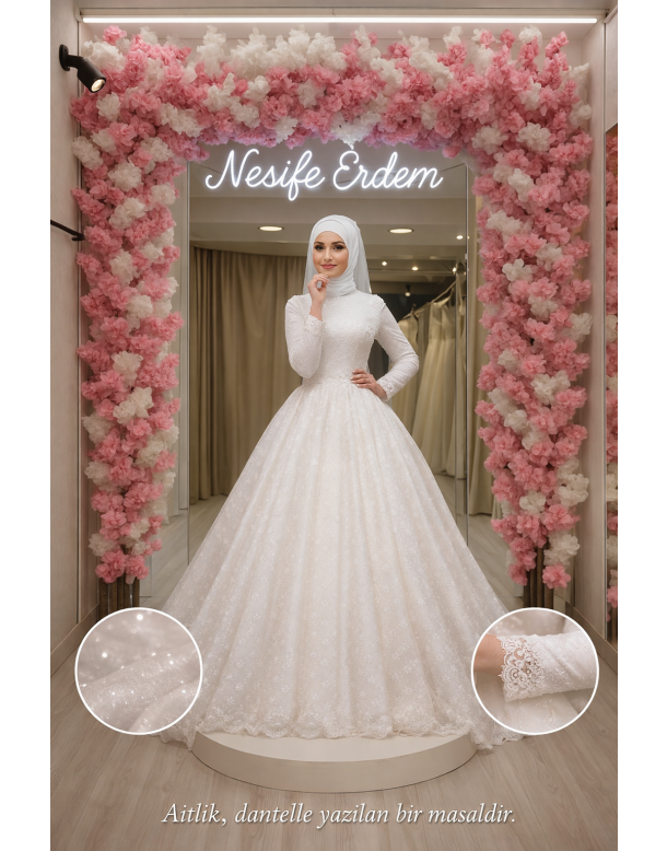Tesettür & Özel Dikim Gelinlik | Nesife Erdem Resmi Sitesi