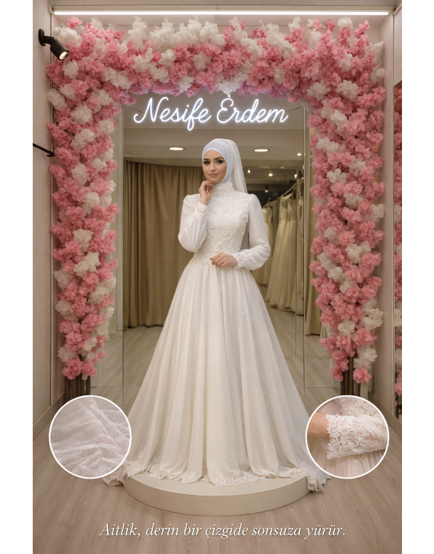 Tesettür & Özel Dikim Gelinlik | Nesife Erdem Resmi Sitesi
