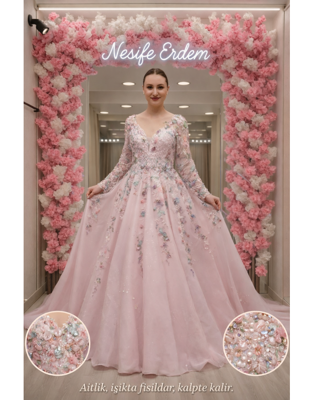 Tesettür & Özel Dikim Gelinlik | Nesife Erdem Resmi Sitesi