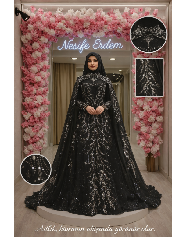 Tesettür & Özel Dikim Gelinlik | Nesife Erdem Resmi Sitesi