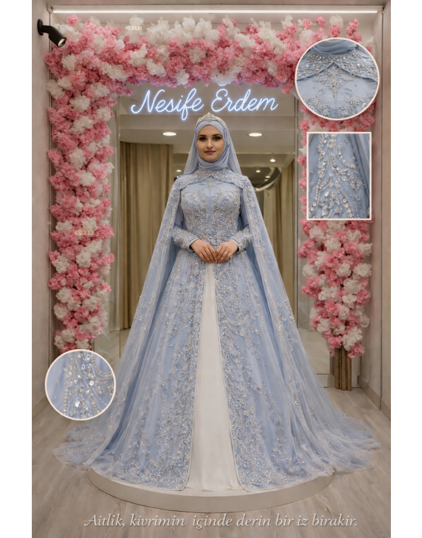 Tesettür & Özel Dikim Gelinlik | Nesife Erdem Resmi Sitesi