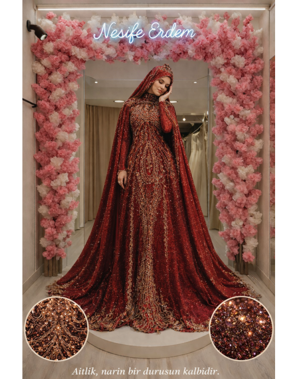 Tesettür & Özel Dikim Gelinlik | Nesife Erdem Resmi Sitesi