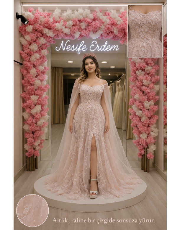 Tesettür & Özel Dikim Gelinlik | Nesife Erdem Resmi Sitesi