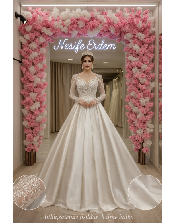 Tesettür & Özel Dikim Gelinlik | Nesife Erdem Resmi Sitesi
