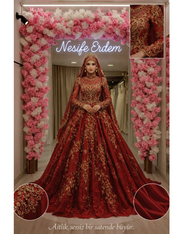 Tesettür & Özel Dikim Gelinlik | Nesife Erdem Resmi Sitesi