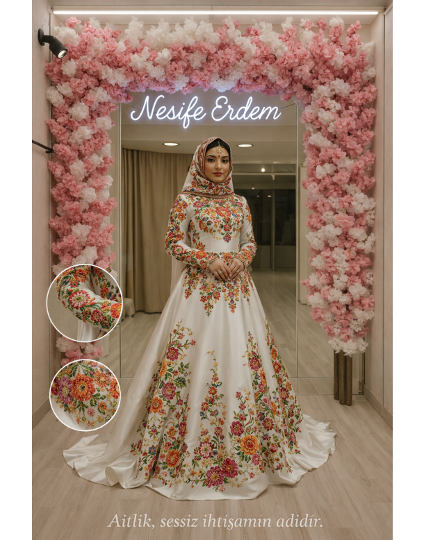 Tesettür & Özel Dikim Gelinlik | Nesife Erdem Resmi Sitesi