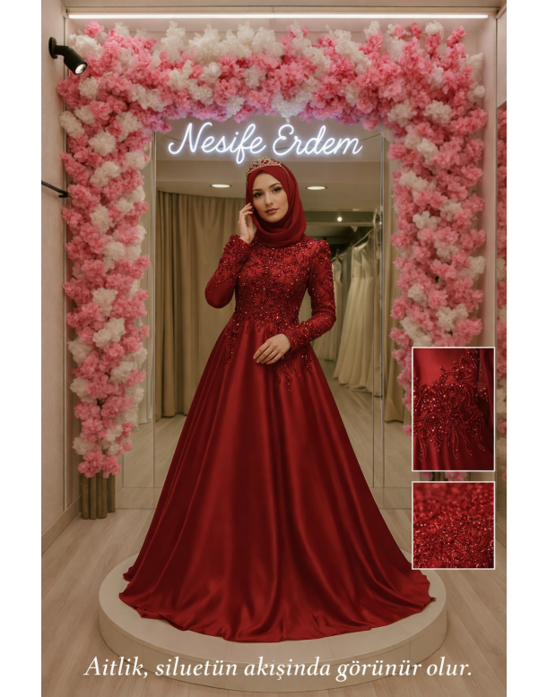 Tesettür & Özel Dikim Gelinlik | Nesife Erdem Resmi Sitesi