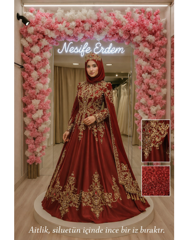 Tesettür & Özel Dikim Gelinlik | Nesife Erdem Resmi Sitesi