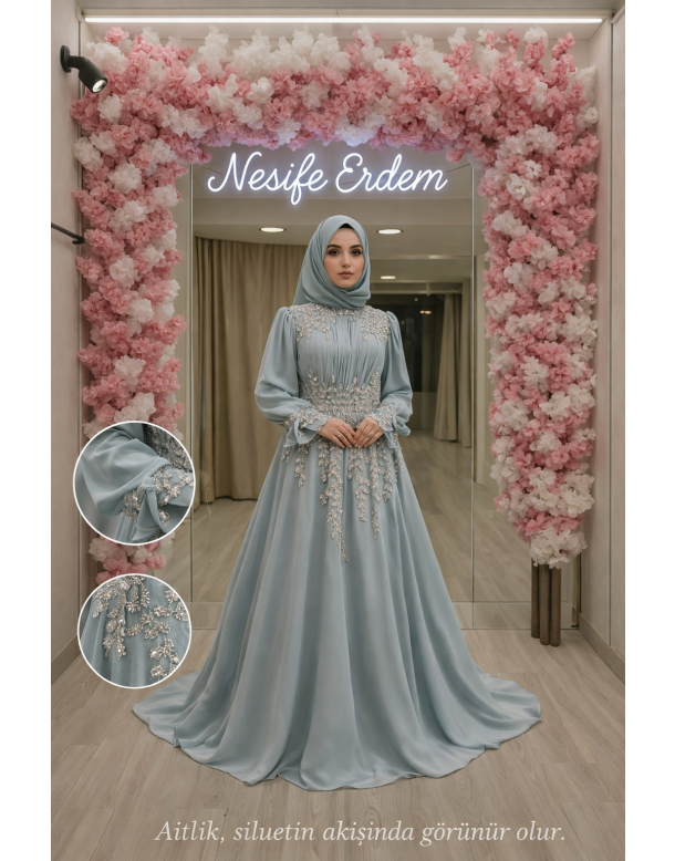 Tesettür & Özel Dikim Gelinlik | Nesife Erdem Resmi Sitesi