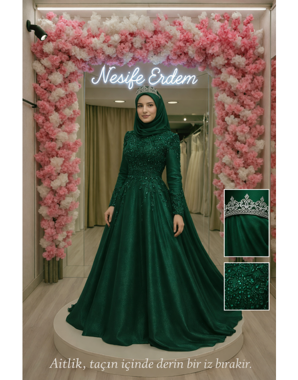 Tesettür & Özel Dikim Gelinlik | Nesife Erdem Resmi Sitesi