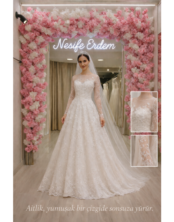 Tesettür & Özel Dikim Gelinlik | Nesife Erdem Resmi Sitesi