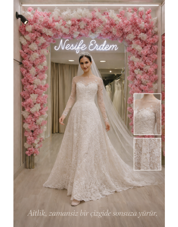 Tesettür & Özel Dikim Gelinlik | Nesife Erdem Resmi Sitesi