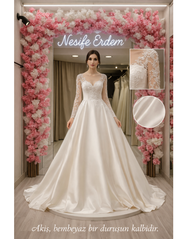 Tesettür & Özel Dikim Gelinlik | Nesife Erdem Resmi Sitesi