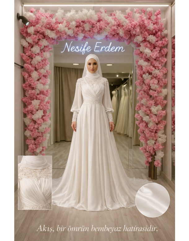Tesettür & Özel Dikim Gelinlik | Nesife Erdem Resmi Sitesi