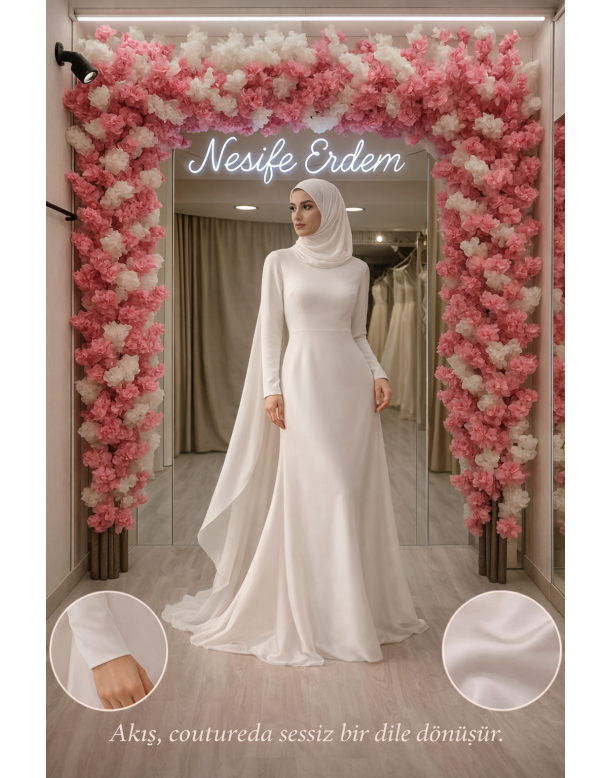 Tesettür & Özel Dikim Gelinlik | Nesife Erdem Resmi Sitesi