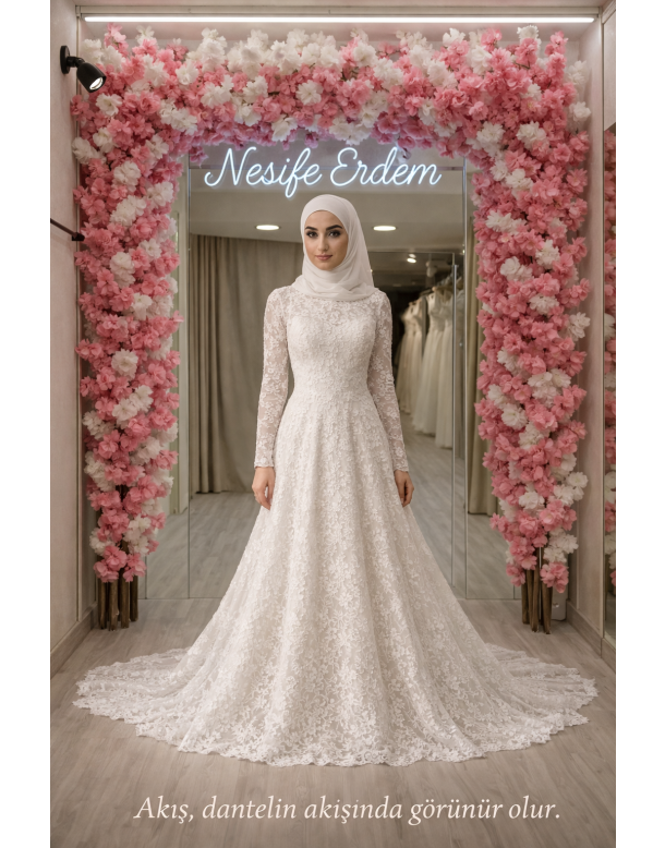 Tesettür & Özel Dikim Gelinlik | Nesife Erdem Resmi Sitesi