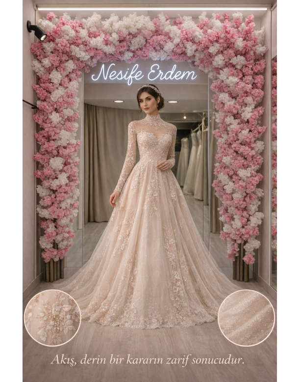 Tesettür & Özel Dikim Gelinlik | Nesife Erdem Resmi Sitesi