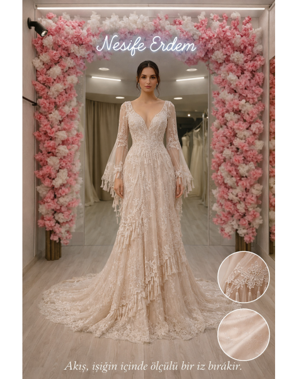 Tesettür & Özel Dikim Gelinlik | Nesife Erdem Resmi Sitesi
