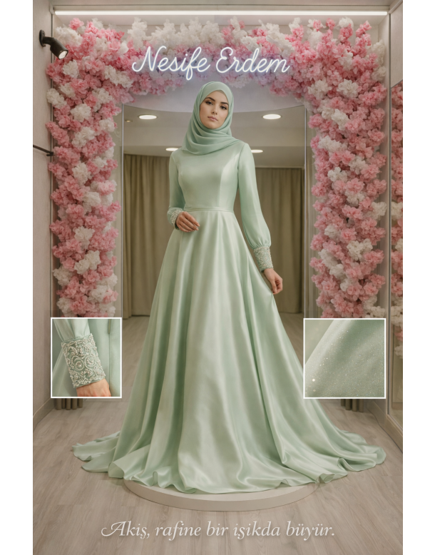Tesettür & Özel Dikim Gelinlik | Nesife Erdem Resmi Sitesi
