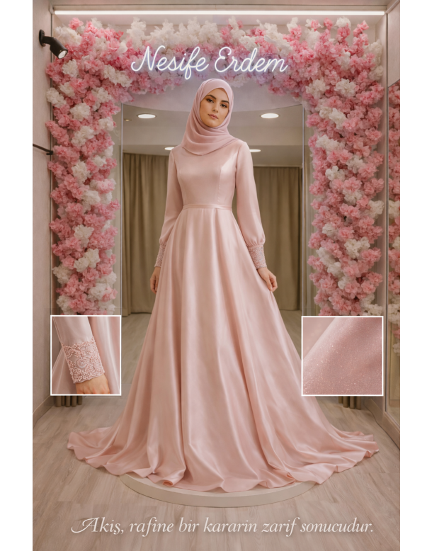 Tesettür & Özel Dikim Gelinlik | Nesife Erdem Resmi Sitesi