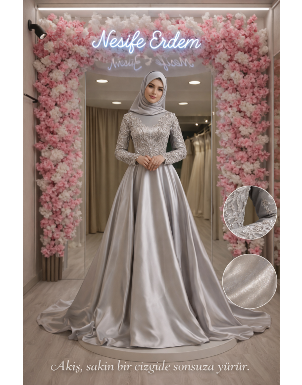 Tesettür & Özel Dikim Gelinlik | Nesife Erdem Resmi Sitesi