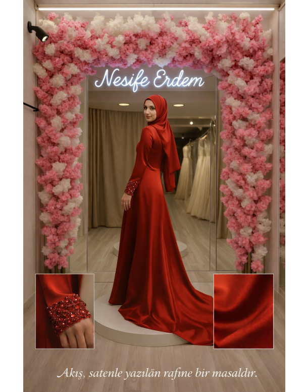 Tesettür & Özel Dikim Gelinlik | Nesife Erdem Resmi Sitesi