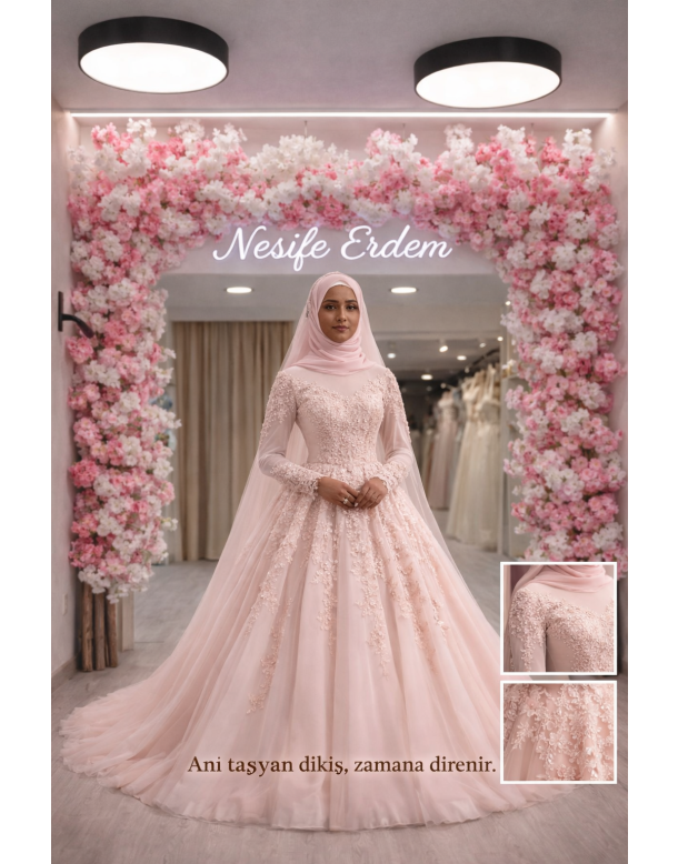 Tesettür & Özel Dikim Gelinlik | Nesife Erdem Resmi Sitesi