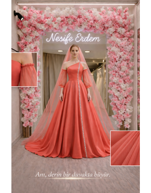 Tesettür & Özel Dikim Gelinlik | Nesife Erdem Resmi Sitesi