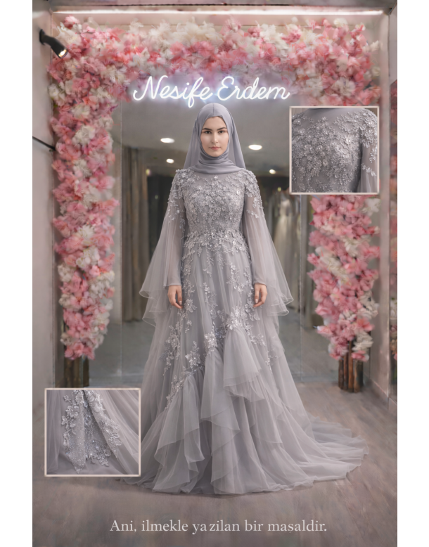 Tesettür & Özel Dikim Gelinlik | Nesife Erdem Resmi Sitesi