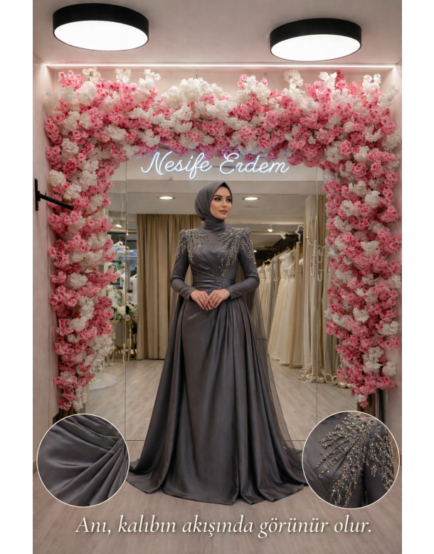 Tesettür & Özel Dikim Gelinlik | Nesife Erdem Resmi Sitesi