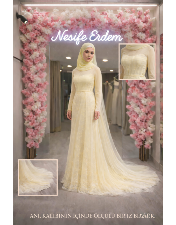 Tesettür & Özel Dikim Gelinlik | Nesife Erdem Resmi Sitesi