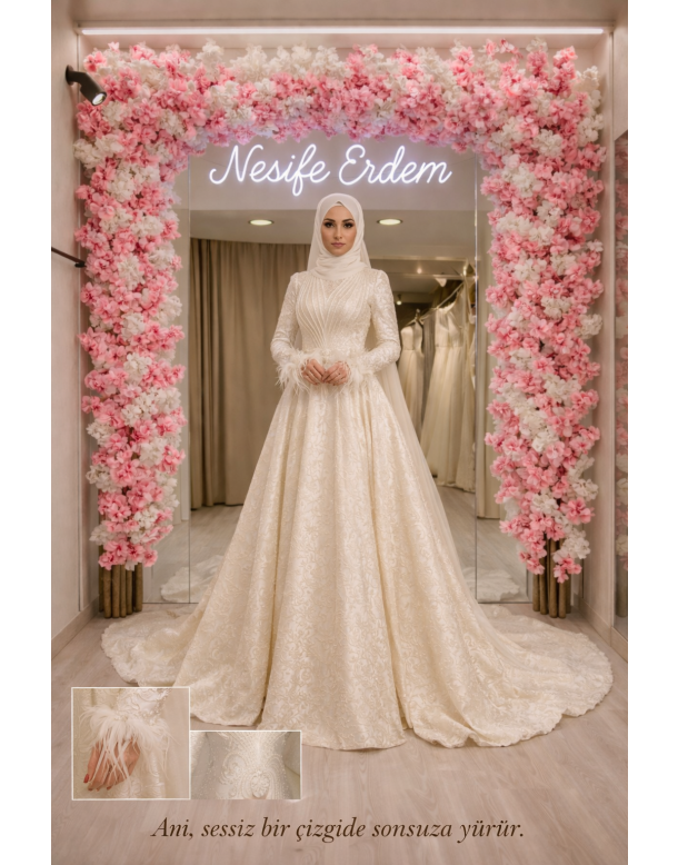 Tesettür & Özel Dikim Gelinlik | Nesife Erdem Resmi Sitesi