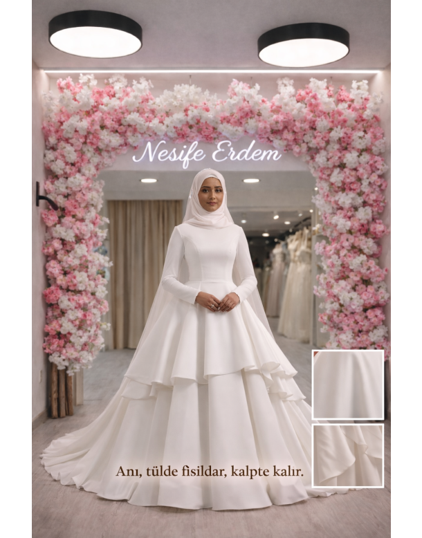 Tesettür & Özel Dikim Gelinlik | Nesife Erdem Resmi Sitesi