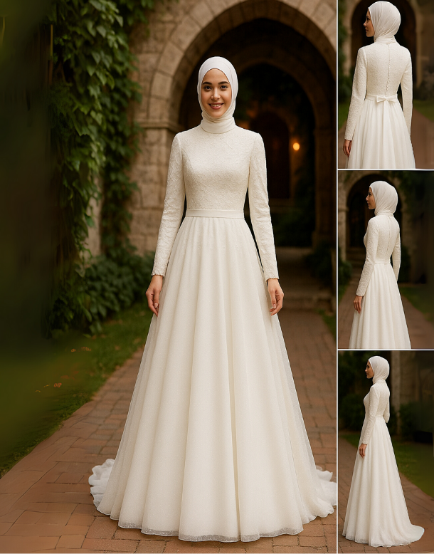 Tesettür & Özel Dikim Gelinlik | Nesife Erdem Resmi Sitesi