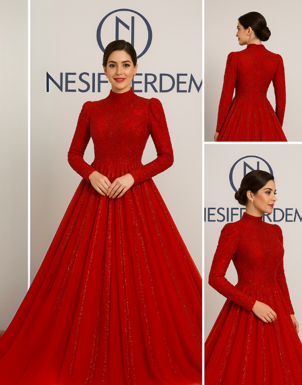 Tesettür & Özel Dikim Gelinlik | Nesife Erdem Resmi Sitesi