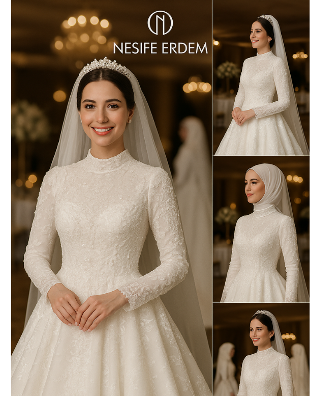 Tesettür & Özel Dikim Gelinlik | Nesife Erdem Resmi Sitesi