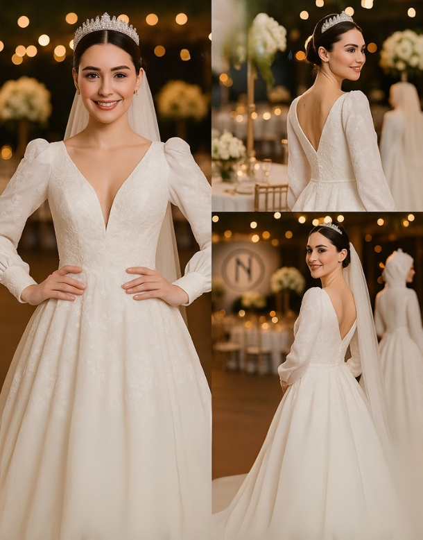 Tesettür & Özel Dikim Gelinlik | Nesife Erdem Resmi Sitesi