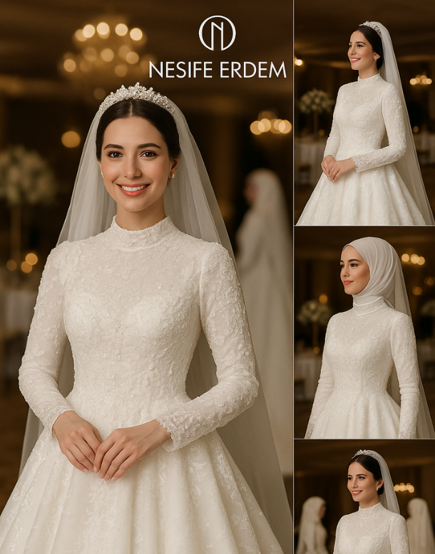 Tesettür & Özel Dikim Gelinlik | Nesife Erdem Resmi Sitesi