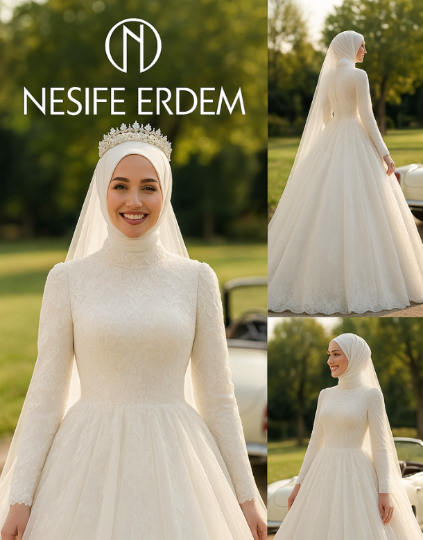 Tesettür & Özel Dikim Gelinlik | Nesife Erdem Resmi Sitesi