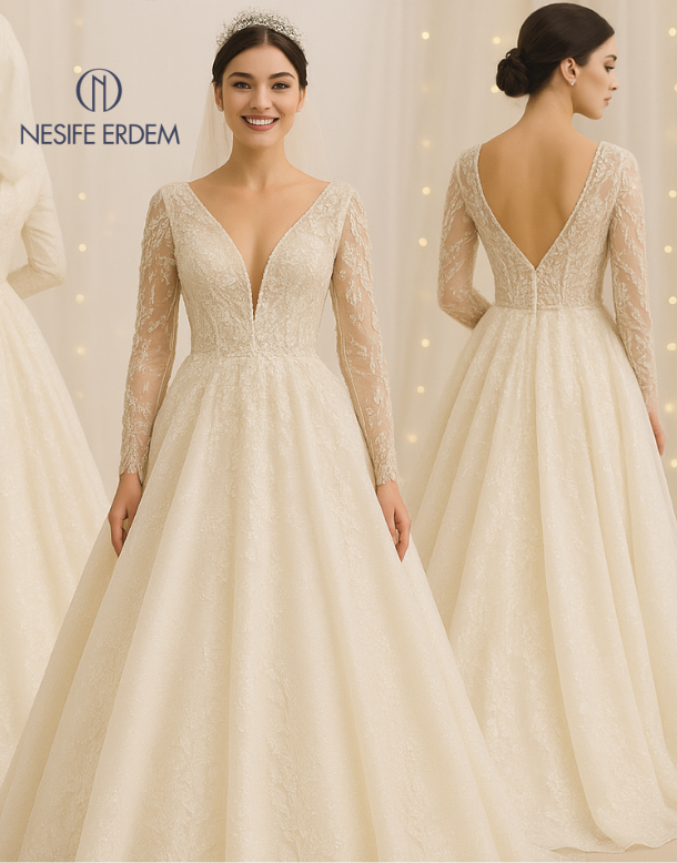 Tesettür & Özel Dikim Gelinlik | Nesife Erdem Resmi Sitesi